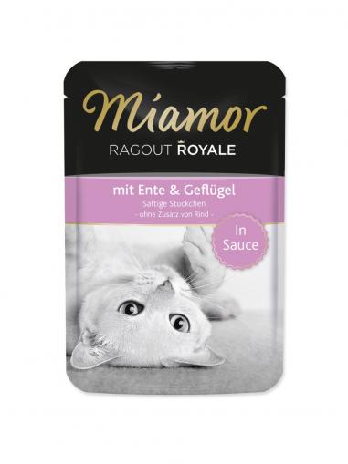 Miamor kapsa Ragout Royale kachna+drůbež ve šťávě 100 g