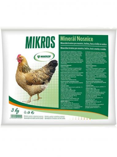 Mikros Minerál Nosnice 3 kg