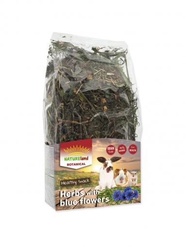 NATURE LAND Bylinky Botanical s modrými květy 100 g
