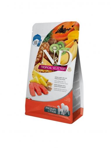 N&D Tropical Selection Dog Salmon Adult Medium & Maxi 10 kg