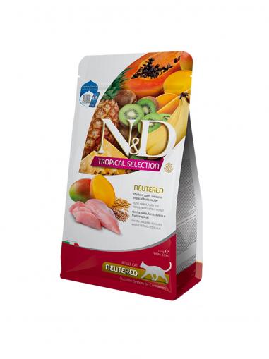 N&D Tropical Selection Cat Chicken Neutered 1,5 kg