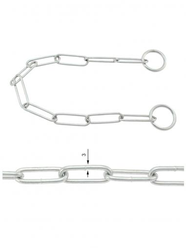 Obojek STAHOVÁK velká oka 55 cm/3 mm