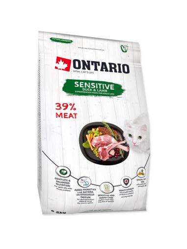 Ontario Cat Sensitive/Derma 2 kg