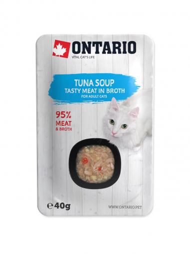 Ontario Cat Soup Tuna with vegetables 40 g