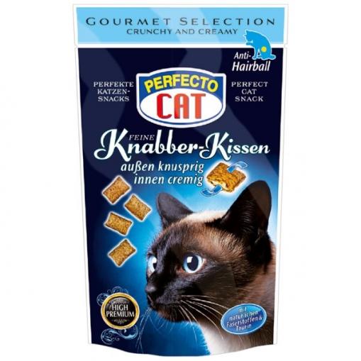 Perfecto Cat plněné polštářky Anti Hairball 50 g
