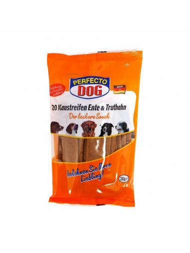 Perfecto Dog plátky kachna/krocan 20 ks 200 g