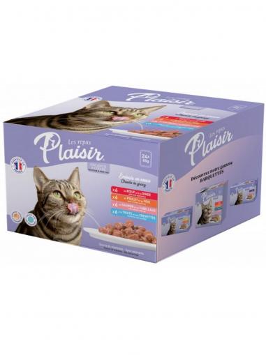 Plaisir Cat Multipack kapsičky XXL mix chutí 24x85 g