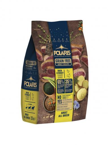 Polaris grain free Adult kachna, krůta 2,5 kg