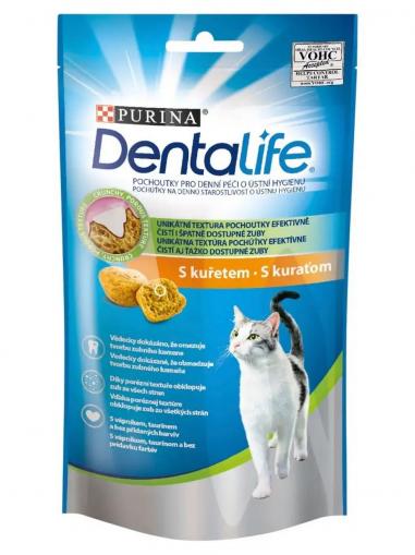 Purina Dentalife Cat s kuřetem 40 g