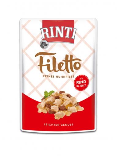 Rinti Filetto Kapsička kuře+hovězí v želé 100 g