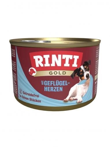 Rinti Gold Konzerva drůbeží srdce 185 g