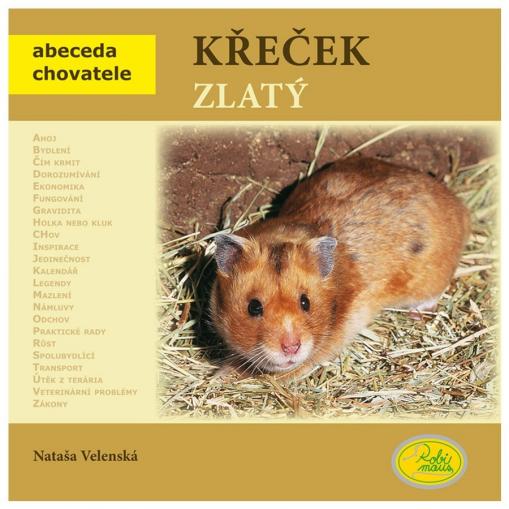 Robimaus Knížka Křeček zlatý