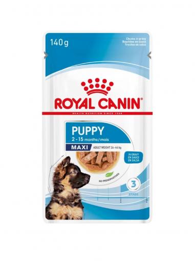 Royal Canin kapsička Dog Maxi Puppy in Gravy 140 g