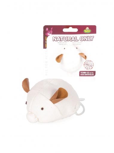 Tommi Natural only Vibrující myška 7,5 cm