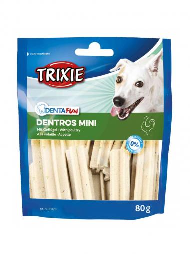 Trixie DENTAfun Dentros Mini Light tyčinky na čištění zubů 80 g Z