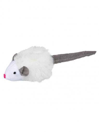 Trixie Hračka mikročipová myš se zvukem, catnip 6 cm