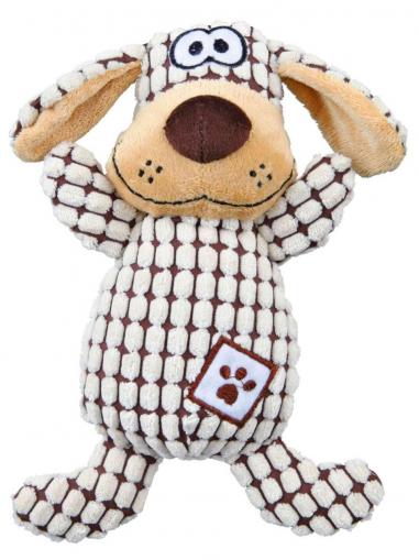 Trixie Plyšový pes kostkovaný 26 cm