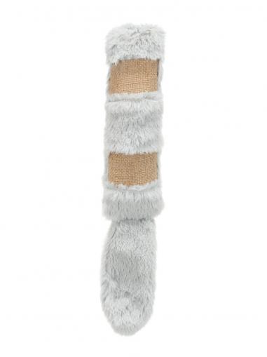 Trixie Poduška s ocasem XXL plyš/juta/catnip šustící 39 cm