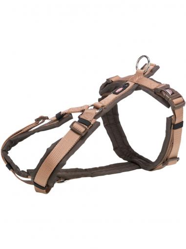 Trixie Postroj trekingový Premium karamel/oříšek XL 80-97 cm/25 mm