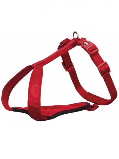 Trixie Postroj Y Premium XS-S červená 37-45 cm/15 mm 