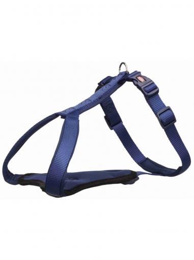 Trixie Postroj Y Premium M-L indigo 65-80 cm/20 mm 