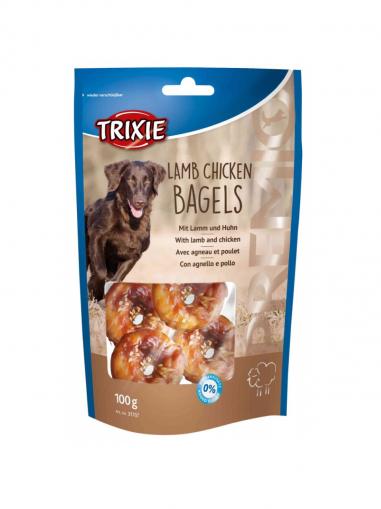 Trixie Premio Lamb Chicken Bagels jehněčí kroužky s kuřecím 100 gn Z