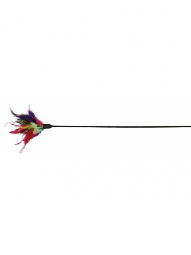 Trixie Vábnička s barevným peřím 50 cm