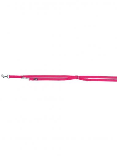 Trixie Vodítko PREMIUM prodlužovací fuchsia L-XL 2 m/25 mm