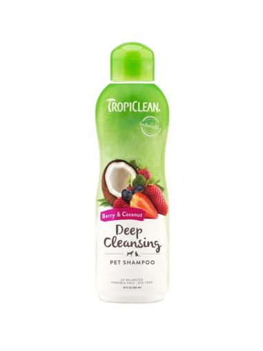 TropiClean šampon hluboce čistící lesní plody a kokos 355 ml