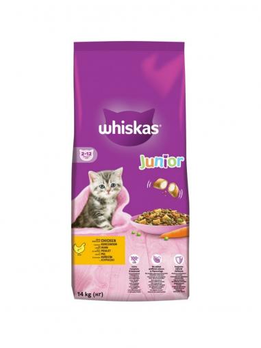 Whiskas junior kuřecí 14 kg