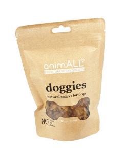 animALL Doggies snack salmon and artic krill medium balls 150 g