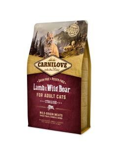 Carnilove Lamb & Wild Boar for Adult Cats Sterilised
