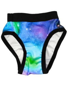 Hárací kalhotky Galaxy modré 70 cm