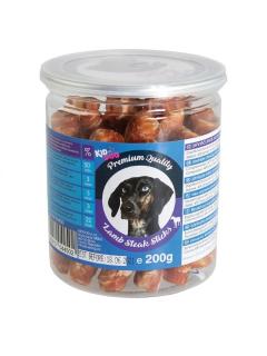Kiddog Jehněčí steak na buvolí tyčince 200 g dóza