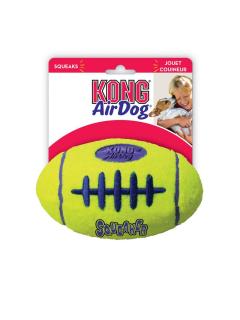 Kong Hračka tenis AirDog Míč rugby pískací Small 8 cm