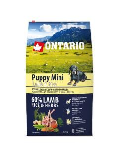 Ontario Puppy Mini Lamb & Rice