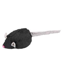 Trixie Hračka mikročipová myš se zvukem, catnip 6 cm