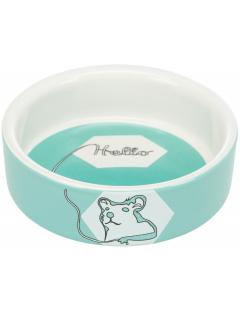 Trixie Keramická miska HELLO COMIC pro křečky 90 ml/8 cm