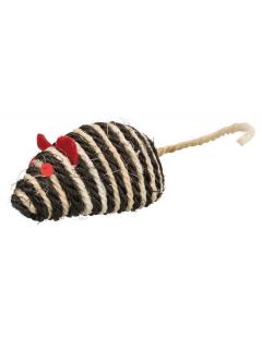 Trixie Myš s rolničkou sisal 10 cm