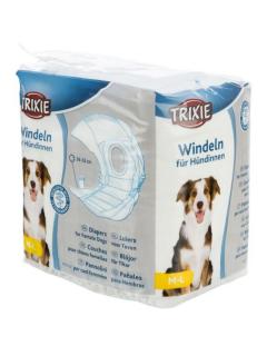 Trixie Papírové pleny pro feny trpící inkontinencí M-L 36-52 cm 12 ks