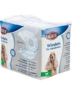 Trixie Papírové pleny pro feny trpící inkontinencí M 32–48 cm 12 ks