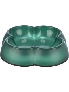 Trixie Plastová miska čtyřlístek s gumou 0,25 l/14 cm