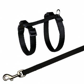 Trixie Postroj s vodítkem s rychlouzávěry 27-45 cm/1,2 m